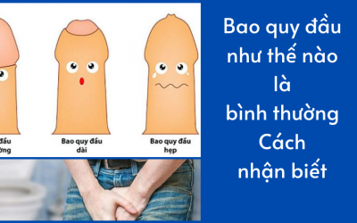 Bao quy đầu như thế nào là bình thường: Cách nhận biết