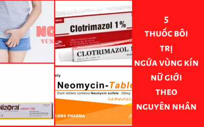5 thuốc bôi trị ngứa vùng kín nữ giới theo nguyên nhân