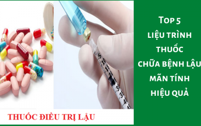 Top 5 liệu trình thuốc chữa bệnh lậu mãn tính hiệu quả