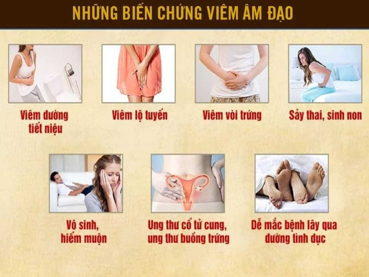 Biến chứng của bệnh viêm âm đạo