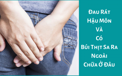 Đau Rát Hậu Môn Và Có Búi Thịt Sa Ra Ngoài Chữa Ở Đâu