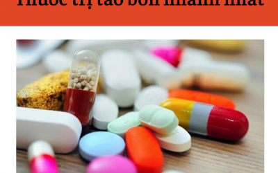 Tham khảo một số loại thuốc trị táo bón nhanh nhất